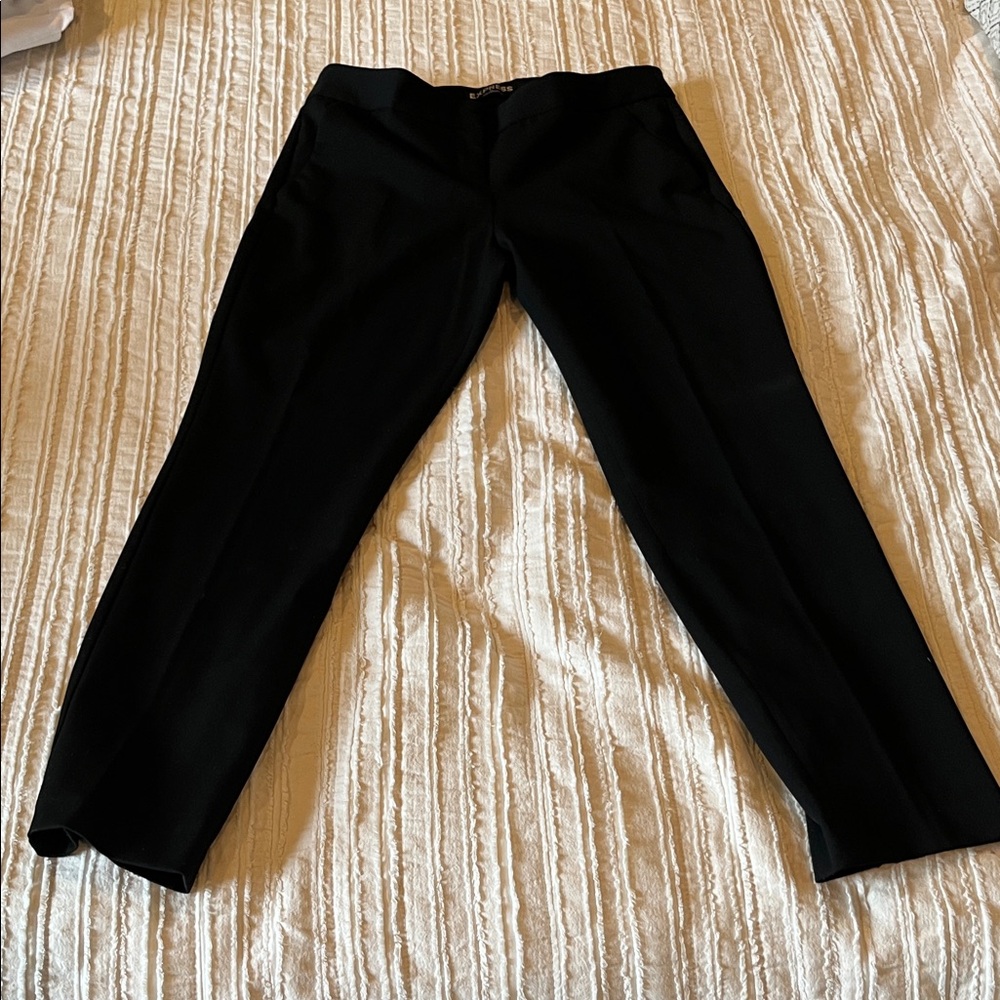 Express Women's Ankle Black Dress Pants
